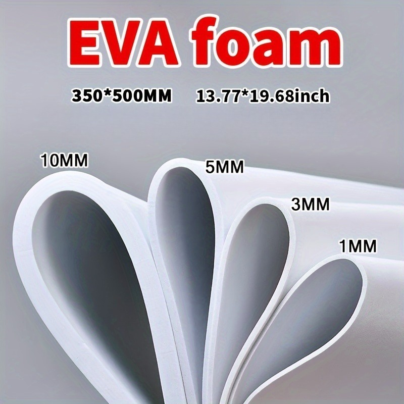 Cosplay Prop Foam Board - EVA Köpük Levha 14x19 İnç, 3mm-10mm