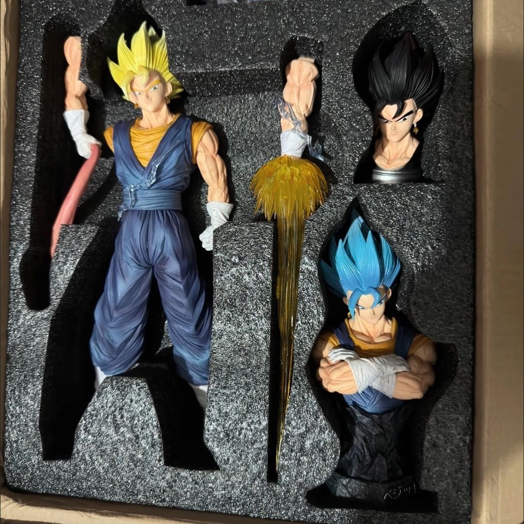 Cosplay Prop Display - Anime Savaşçı Aksiyon Figürü Seti Değiştirilebilir
