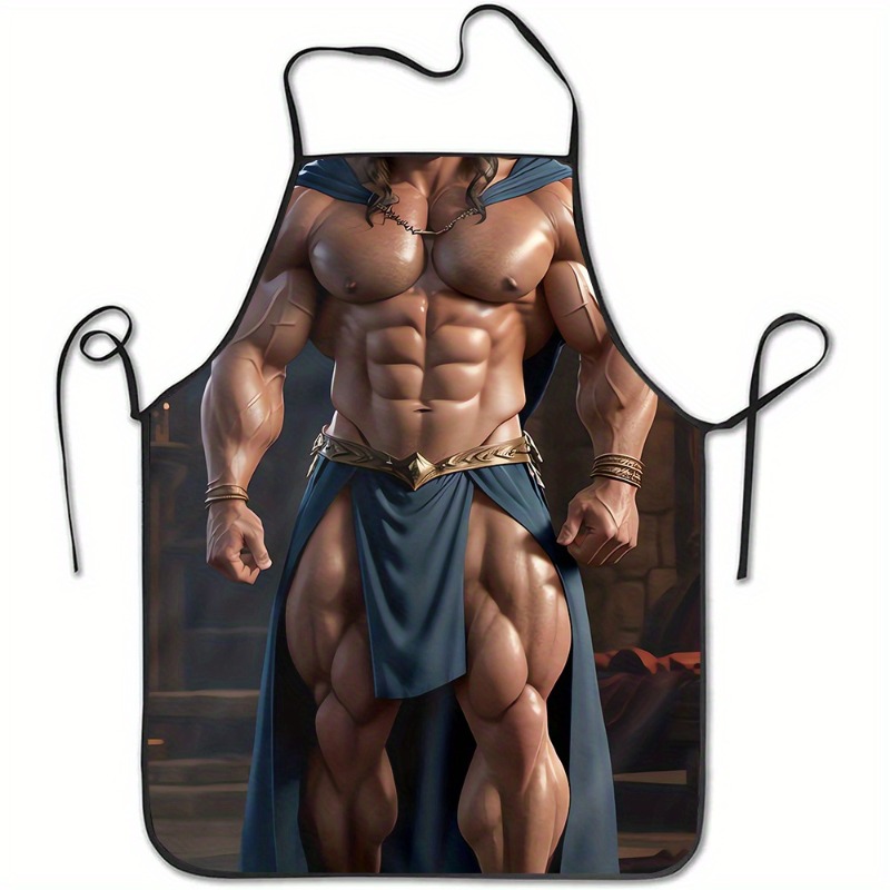 Muscle Man Önlüğü, Seksi Erkek - Briar Cosplay Prop incelemesi ve fiyatı
