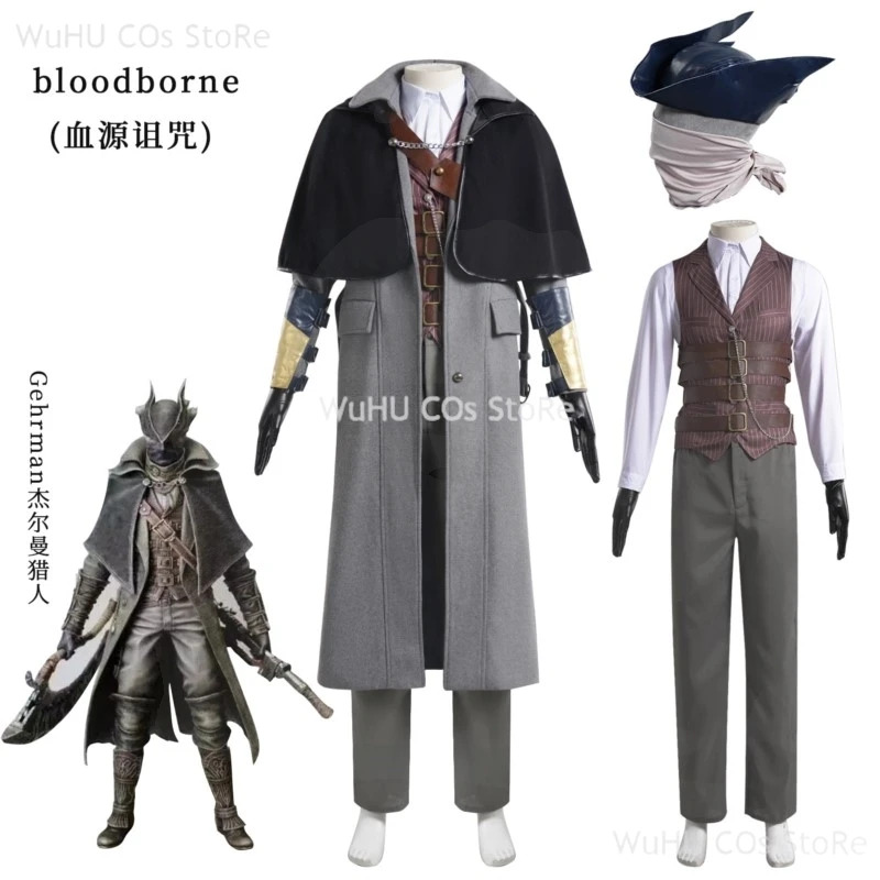 Oyun Bloodborne Gehrman Cospla - Bloodborne Cosplay Prop incelemesi ve fiyatı