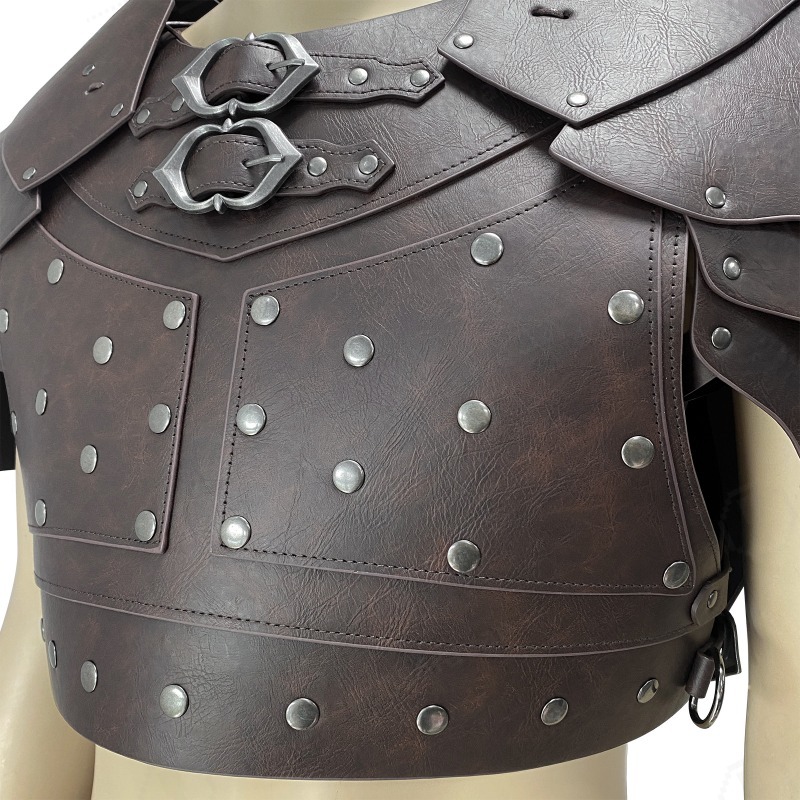 Ortaçağ Çivili Omuz Göğüs Zırh - Cosplay Prop incelemesi ve fiyatı