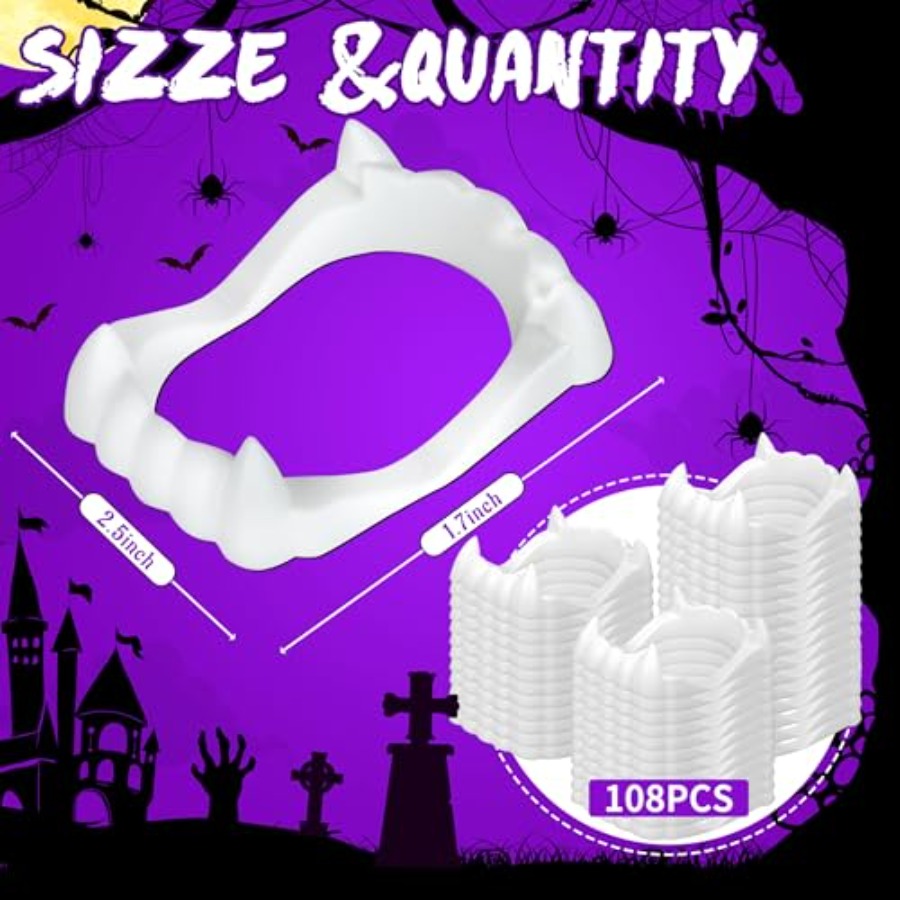Seifar 108 Paket Plastik Vampi - Cosplay Prop Filler incelemesi ve fiyatı