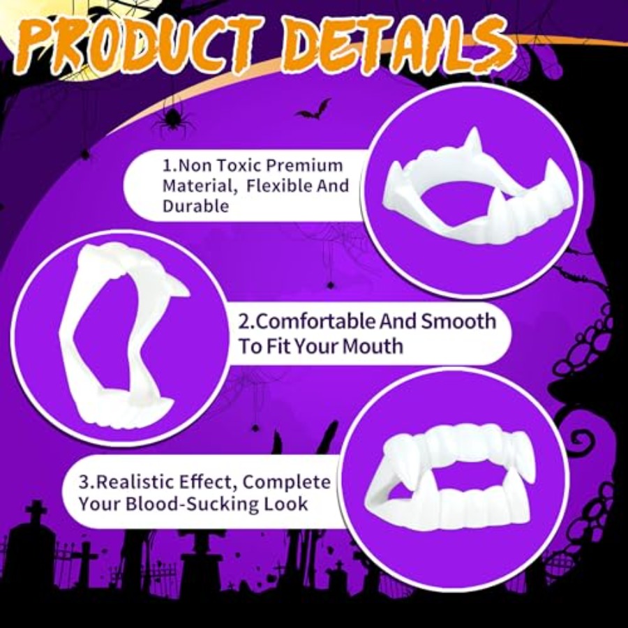 Seifar 108 Paket Plastik Vampi - Cosplay Prop Filler incelemesi ve fiyatı