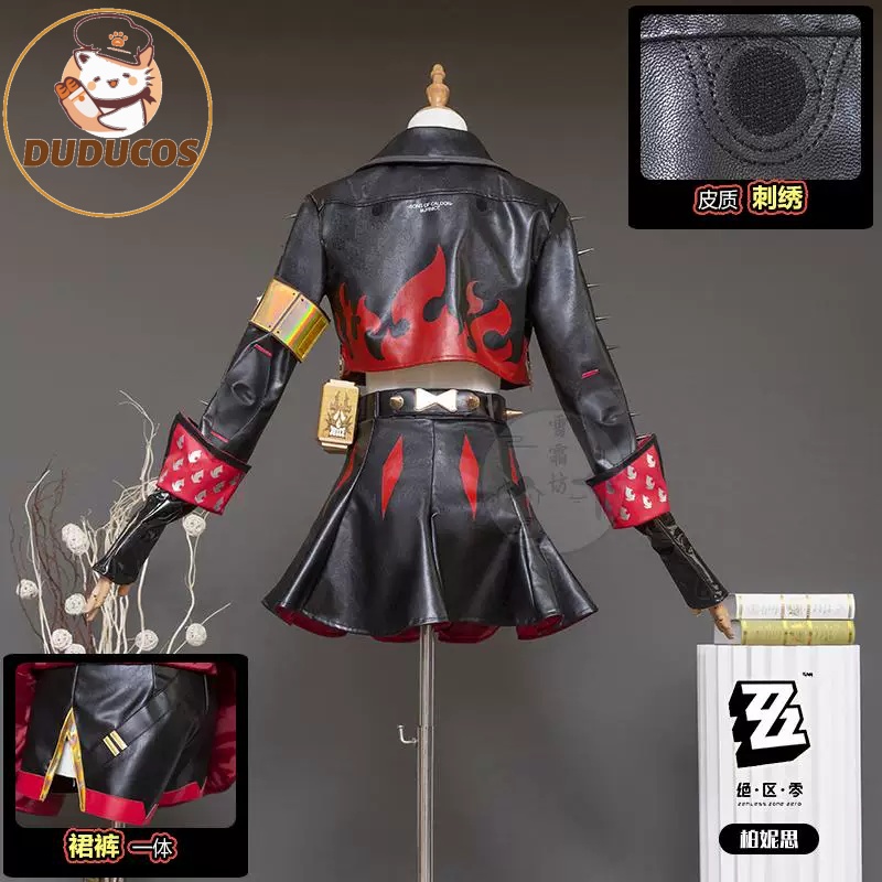 Burnice Beyaz Cosplay Kostüm P - Burnice Cosplay Prop incelemesi ve fiyatı