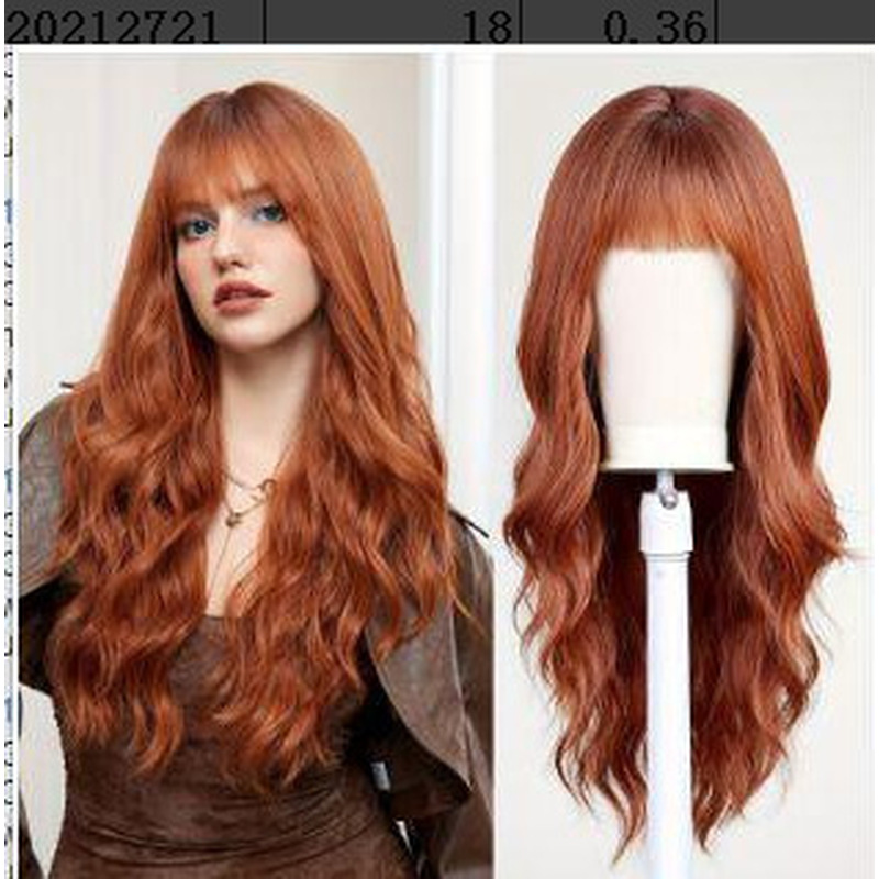 Kadınlar için perçemli uzun dü - Wig Fiber Net incelemesi ve fiyatı